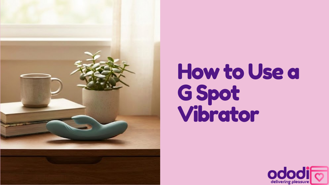 How to Use a G Spot Vibrator